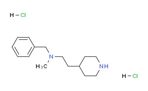 CAS No. 1219961-22-4, N-Benzyl-N-methyl-2-(piperidin-4-yl)ethanamine dihydrochloride