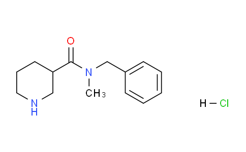 CAS No. 1220039-06-4, N-Benzyl-N-methylpiperidine-3-carboxamide hydrochloride