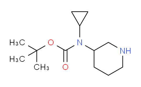 CAS No. 250275-24-2, N-Boc-N-(3-piperidyl)cyclopropylamine