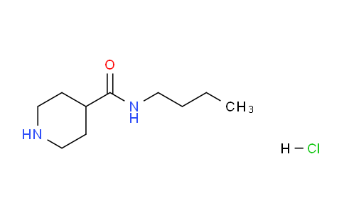 CAS No. 1019851-94-5, N-Butyl-4-piperidinecarboxamide hydrochloride