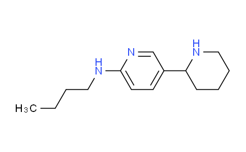 CAS No. 1352507-38-0, N-Butyl-5-(piperidin-2-yl)pyridin-2-amine