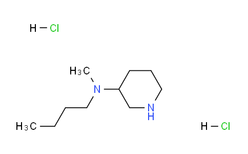 CAS No. 1220019-61-3, N-Butyl-N-methylpiperidin-3-amine dihydrochloride