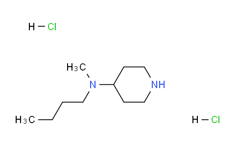 CAS No. 1220035-47-1, N-Butyl-N-methylpiperidin-4-amine dihydrochloride
