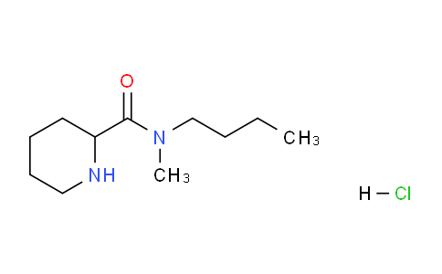 CAS No. 1246172-55-3, N-Butyl-N-methylpiperidine-2-carboxamide hydrochloride
