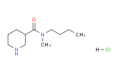 CAS No. 937725-03-6, N-Butyl-N-methylpiperidine-3-carboxamide hydrochloride