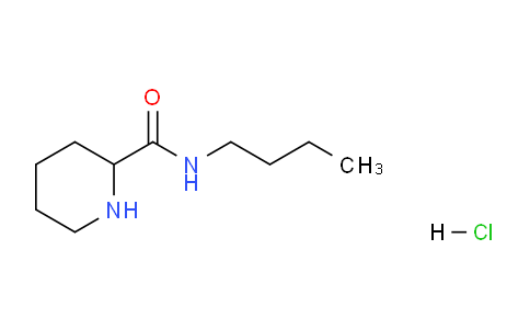 CAS No. 1236262-34-2, N-Butylpiperidine-2-carboxamide hydrochloride