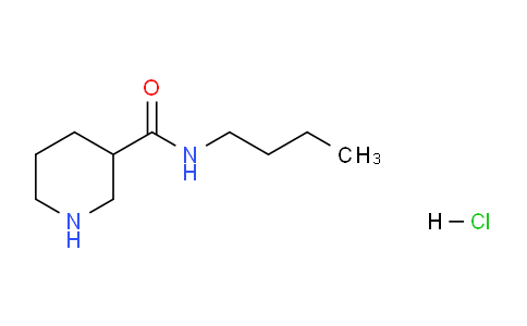CAS No. 937725-10-5, N-Butylpiperidine-3-carboxamide hydrochloride