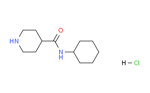 CAS No. 63214-55-1, N-Cyclohexyl-4-piperidinecarboxamide hydrochloride