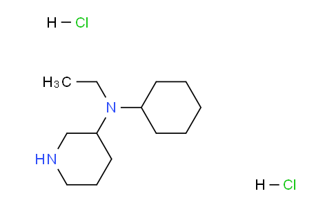 CAS No. 1220034-43-4, N-Cyclohexyl-N-ethylpiperidin-3-amine dihydrochloride