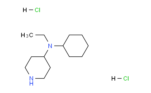 CAS No. 1220038-07-2, N-Cyclohexyl-N-ethylpiperidin-4-amine dihydrochloride