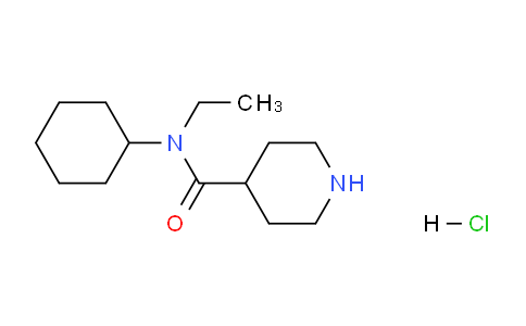 CAS No. 1220039-16-6, N-Cyclohexyl-N-ethylpiperidine-4-carboxamide hydrochloride