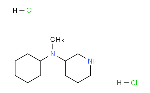 CAS No. 1220017-41-3, N-Cyclohexyl-N-methylpiperidin-3-amine dihydrochloride
