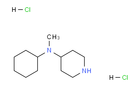 CAS No. 548769-24-0, N-Cyclohexyl-N-methylpiperidin-4-amine dihydrochloride