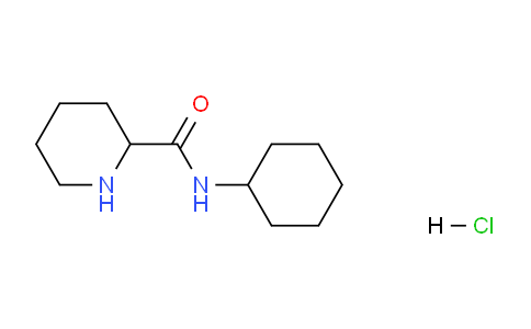 CAS No. 1236256-51-1, N-Cyclohexylpiperidine-2-carboxamide hydrochloride