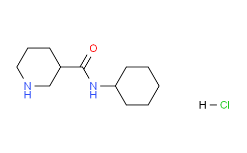 CAS No. 937724-80-6, N-Cyclohexylpiperidine-3-carboxamide hydrochloride