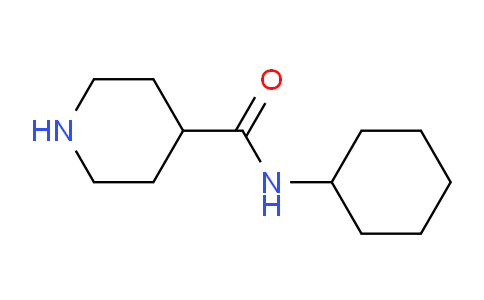 CAS No. 1019851-98-9, N-Cyclohexylpiperidine-4-carboxamide