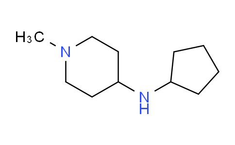 CAS No. 901374-95-6, N-Cyclopentyl-1-methylpiperidin-4-amine