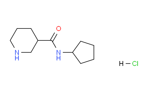 CAS No. 937724-79-3, N-Cyclopentylpiperidine-3-carboxamide hydrochloride