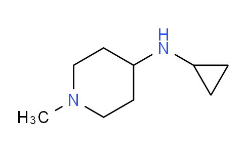 CAS No. 387358-48-7, N-Cyclopropyl-1-methylpiperidin-4-amine