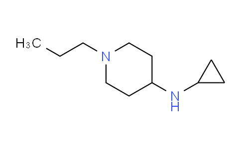 CAS No. 387358-45-4, N-Cyclopropyl-1-propylpiperidin-4-amine