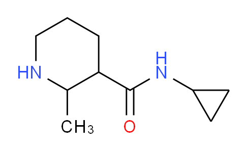 CAS No. 1706432-48-5, N-Cyclopropyl-2-methylpiperidine-3-carboxamide