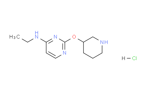 CAS No. 1417793-55-5, N-Ethyl-2-(piperidin-3-yloxy)pyrimidin-4-amine hydrochloride