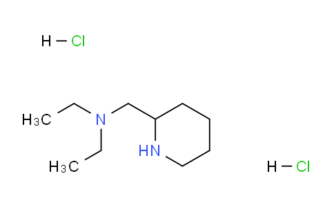 CAS No. 1219964-56-3, N-Ethyl-N-(piperidin-2-ylmethyl)ethanamine dihydrochloride