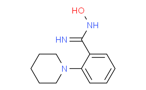 CAS No. 860784-50-5, N-Hydroxy-2-(piperidin-1-yl)benzimidamide