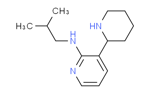 CAS No. 1352497-16-5, N-Isobutyl-3-(piperidin-2-yl)pyridin-2-amine
