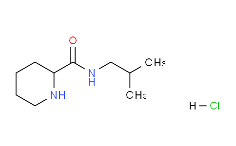 CAS No. 1236263-46-9, N-Isobutylpiperidine-2-carboxamide hydrochloride