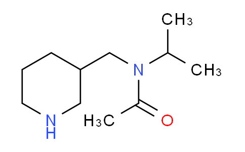 CAS No. 1353964-51-8, N-Isopropyl-N-(piperidin-3-ylmethyl)acetamide