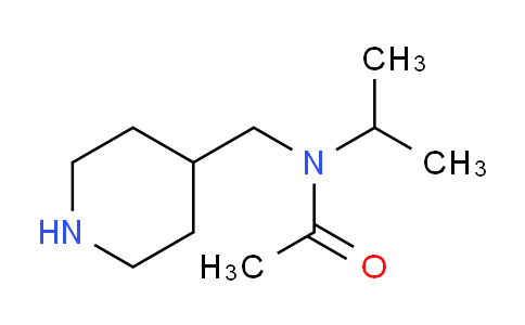 CAS No. 1353989-62-4, N-Isopropyl-N-(piperidin-4-ylmethyl)acetamide