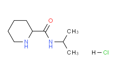 CAS No. 1236261-07-6, N-Isopropylpiperidine-2-carboxamide hydrochloride