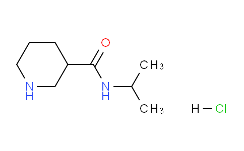 CAS No. 937725-06-9, N-Isopropylpiperidine-3-carboxamide hydrochloride