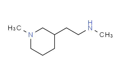 CAS No. 807297-46-7, N-Methyl-2-(1-methylpiperidin-3-yl)ethanamine