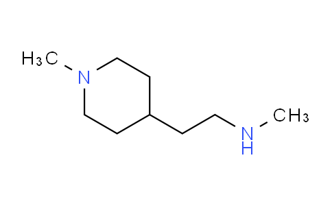 CAS No. 625438-09-7, N-Methyl-2-(1-methylpiperidin-4-yl)ethanamine