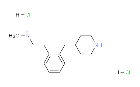 CAS No. 1172569-99-1, N-Methyl-2-(2-(piperidin-4-ylmethyl)phenyl)ethanamine dihydrochloride