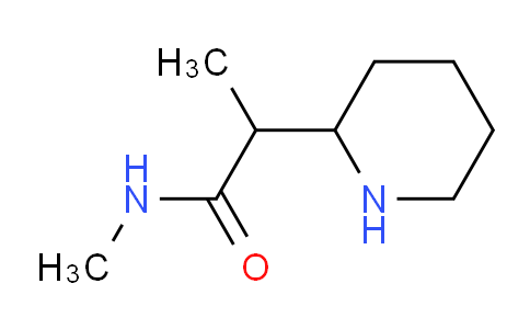 CAS No. 1706448-60-3, N-Methyl-2-(piperidin-2-yl)propanamide