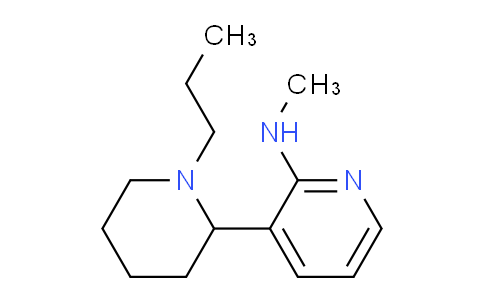 CAS No. 1352500-66-3, N-Methyl-3-(1-propylpiperidin-2-yl)pyridin-2-amine
