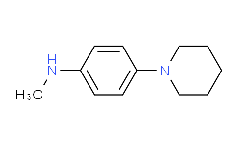 CAS No. 173186-18-0, N-Methyl-4-(piperidin-1-yl)aniline