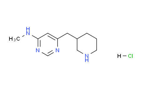 CAS No. 1361114-49-9, N-Methyl-6-(piperidin-3-ylmethyl)pyrimidin-4-amine hydrochloride