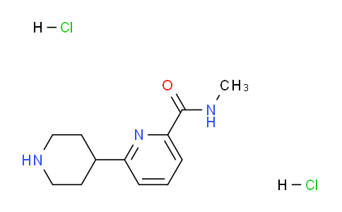 CAS No. 1361116-07-5, N-Methyl-6-(piperidin-4-yl)picolinamide dihydrochloride