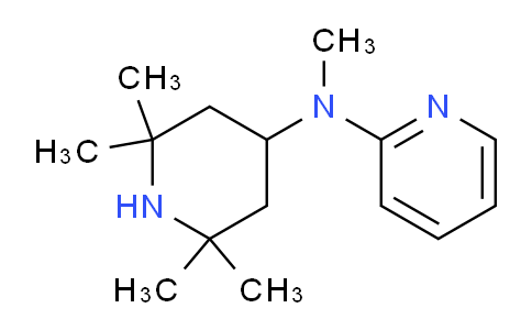 CAS No. 626213-08-9, N-Methyl-N-(2,2,6,6-tetramethylpiperidin-4-yl)pyridin-2-amine