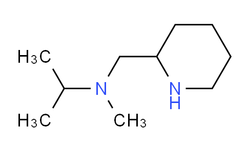 CAS No. 1016853-51-2, N-Methyl-N-(piperidin-2-ylmethyl)propan-2-amine