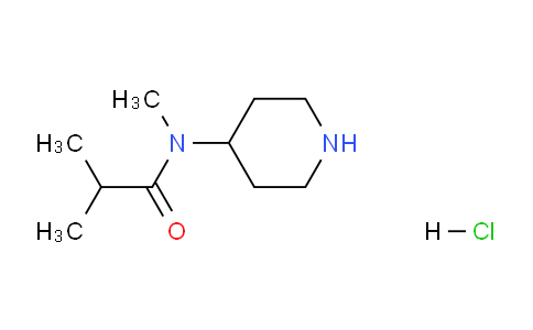 CAS No. 1286273-21-9, N-Methyl-N-(piperidin-4-yl)isobutylamidhydrochloride