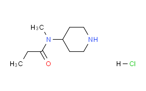 CAS No. 1286274-83-6, N-Methyl-N-(piperidin-4-yl)propionamidehydrochloride