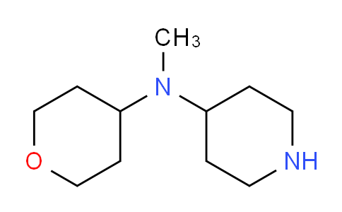 CAS No. 933737-39-4, N-Methyl-N-(tetrahydro-2H-pyran-4-yl)piperidin-4-amine