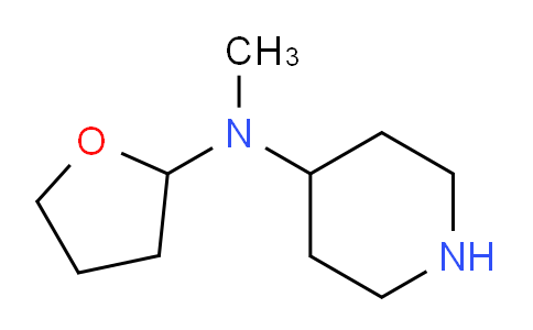 CAS No. 1142210-63-6, N-Methyl-N-(tetrahydrofuran-2-yl)piperidin-4-amine