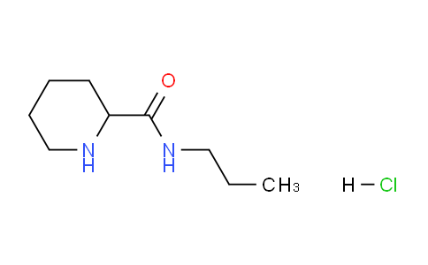 CAS No. 444992-97-6, N-Propylpiperidine-2-carboxamide hydrochloride