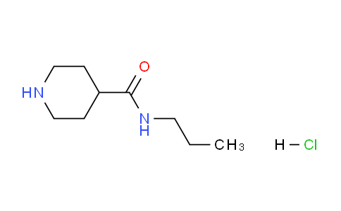 CAS No. 1220036-87-2, N-Propylpiperidine-4-carboxamide hydrochloride